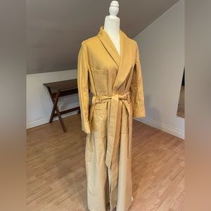 LL BEAN VINTAGE FULL LENGTH COAT